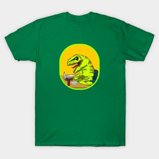 T rex at Office T-Shirt